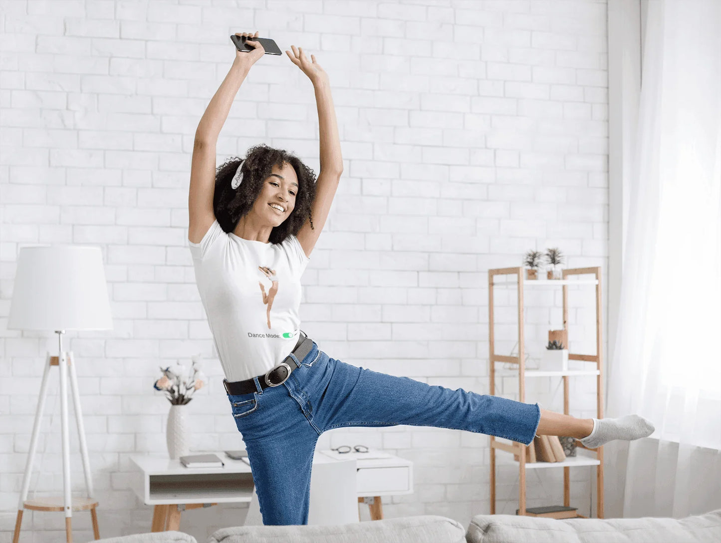 Dance Mode: Toggle On Women's Softstyle Tee 💃 🕺 - Whippie's