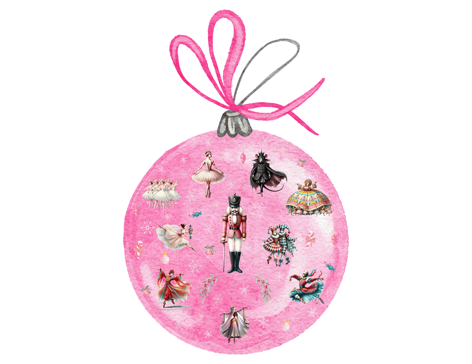 Nutcracker - Ornament - Kids Softstyle Tee - Whippie's