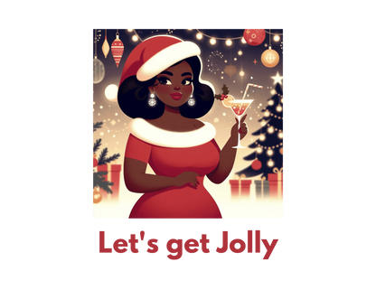 Let's Get Jolly - Women's Softstyle Tee - Whippie's