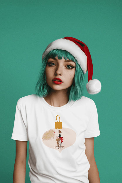 Retro Tree Decorating - Women's Tee - Whippie's