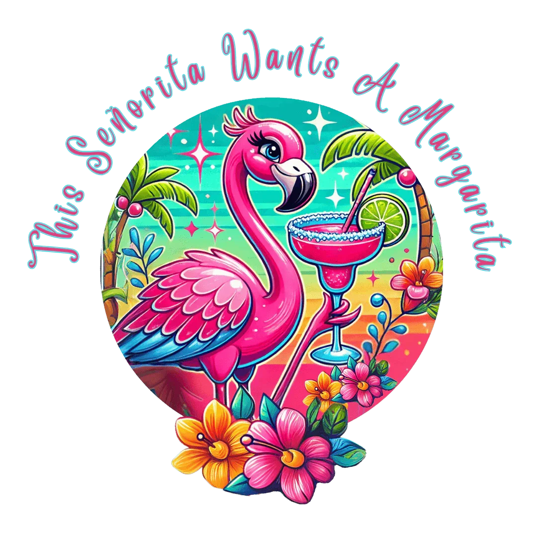 This Señorita Wants a Margarita - Women's Cotton Tee 🦩🍹 - Whippie's