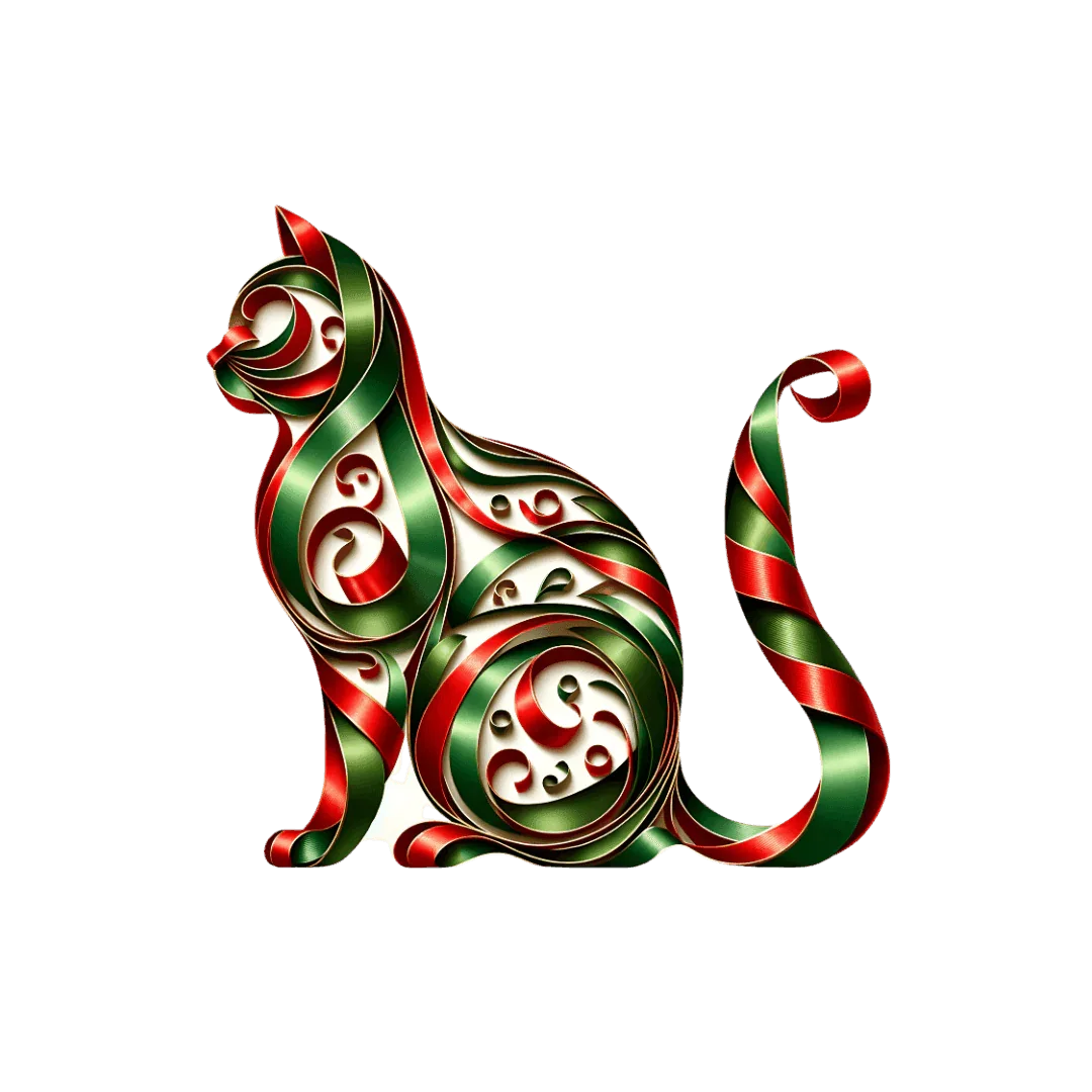 🐱 Merry Meowmas! 🎄 Unisex Fleece Sweatshirt 🎁 - Whippie's