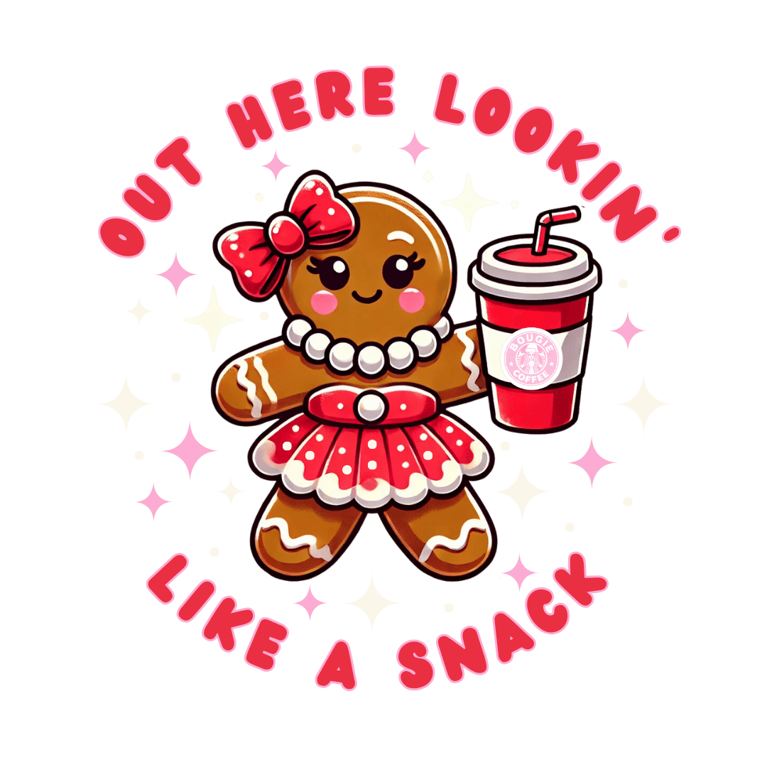 Out Here Lookin' Like a Snack 🍪 ☕ Youth Hoodie 🎄 - Whippie's