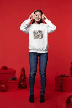 ☃️ Boujee Snowman ☕ Unisex Fleece Sweatshirt ✨ - Whippie's