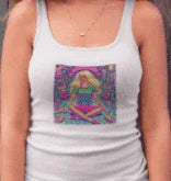 Dance Mom: You've Got This - Blonde Mom - Sitting - Women's Flowy Racerback Tank - Whippie's