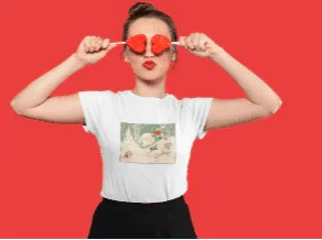 Greetings - Snow Fun - Women's Tee - Whippie's