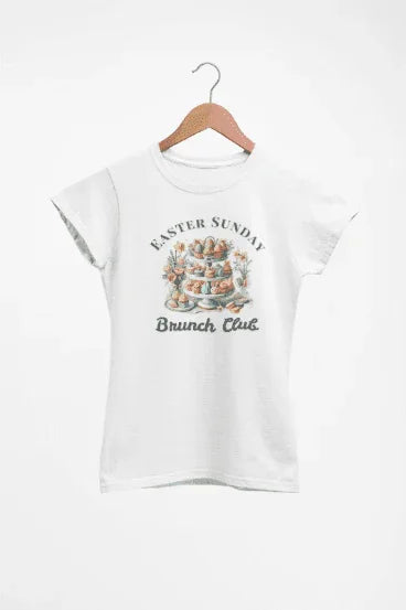 🐰 Easter Sunday Brunch Club 💐 Women's Tee 💖 - Whippie's