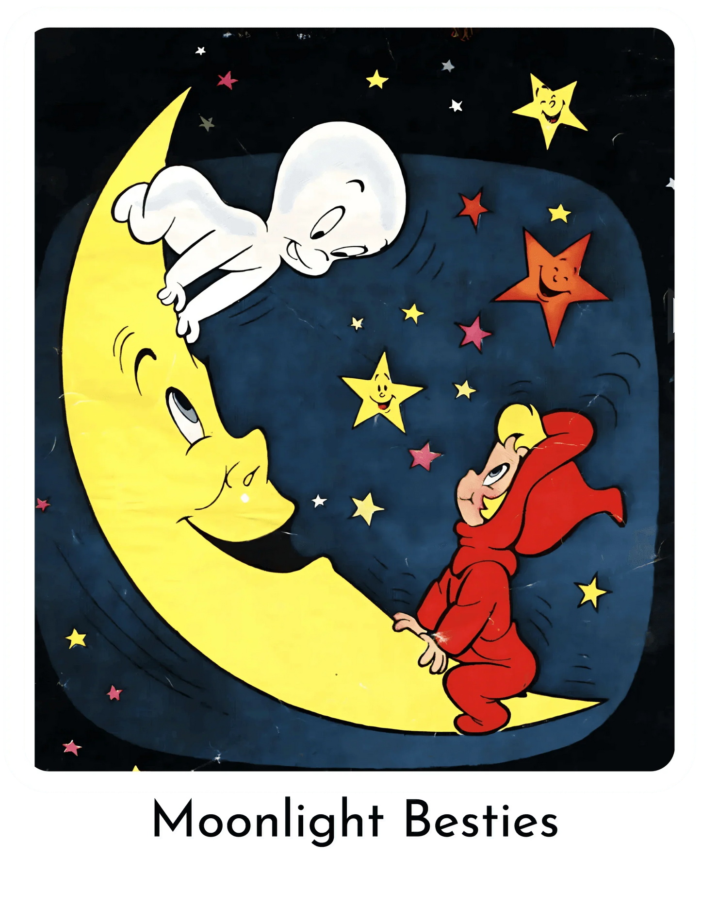 Moonlight Besties - Unisex Jersey Short Sleeve V-Neck Tee - Whippie's