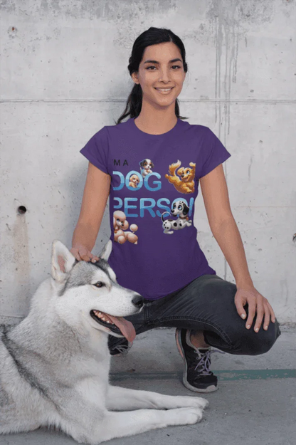 🐶 I'm a Dog Person 🐾 Unisex Jersey Tee ❤️ Show your paw-sitivity! - Whippie's