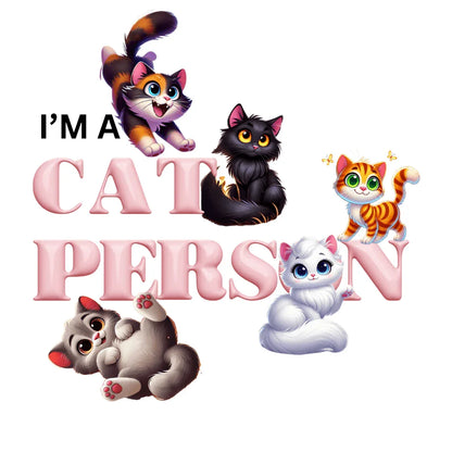 🐱 I'm a Cat Person 🐈 Unisex Jersey Tee ❤️ Show your purr-sonality! - Whippie's