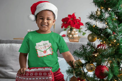 🎅 Dear Santa, We Good? 💌 Kids Heavy Cotton Tee - Whippie's
