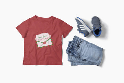 🎅 Dear Santa, We Good? 💌 Kids Heavy Cotton Tee - Whippie's