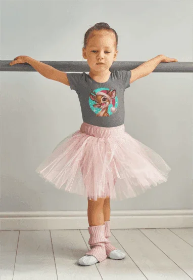 😎 Reindeer Cool 😎 Kids Softstyle Tee ✨ Stay cool this Christmas! - Whippie's