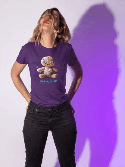 😈 Thinking of You... 😉 Women's Tee ✨ A little prickly, but full of love! - Whippie's