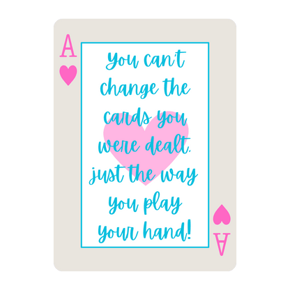 💖 Ace of Hearts 💪 Women's Tee ✨ Play your hand like a queen! 👑 - Whippie's