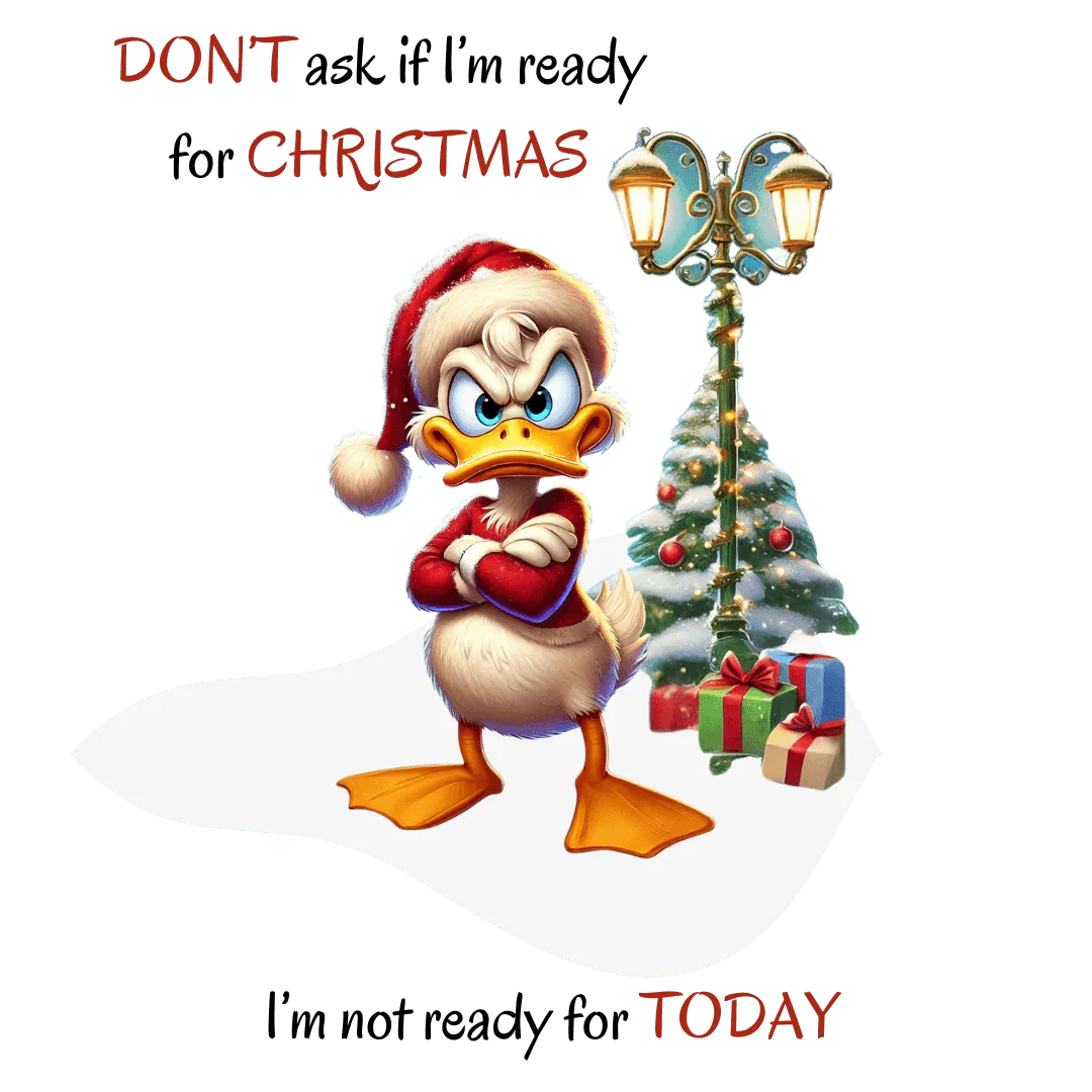 😡 Ready for Christmas? 🎄 Unisex Tee 😂 Bah Humbug! - Whippie's