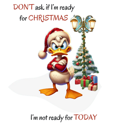 😡 Ready for Christmas? 🎄 Unisex Tee 😂 Bah Humbug! - Whippie's