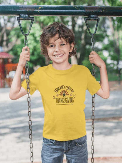 Thanksgiving Friend Crew - Kids Softstyle Tee - Whippie's