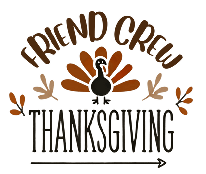 Thanksgiving Friend Crew Unisex T-Shirt - Whippie's