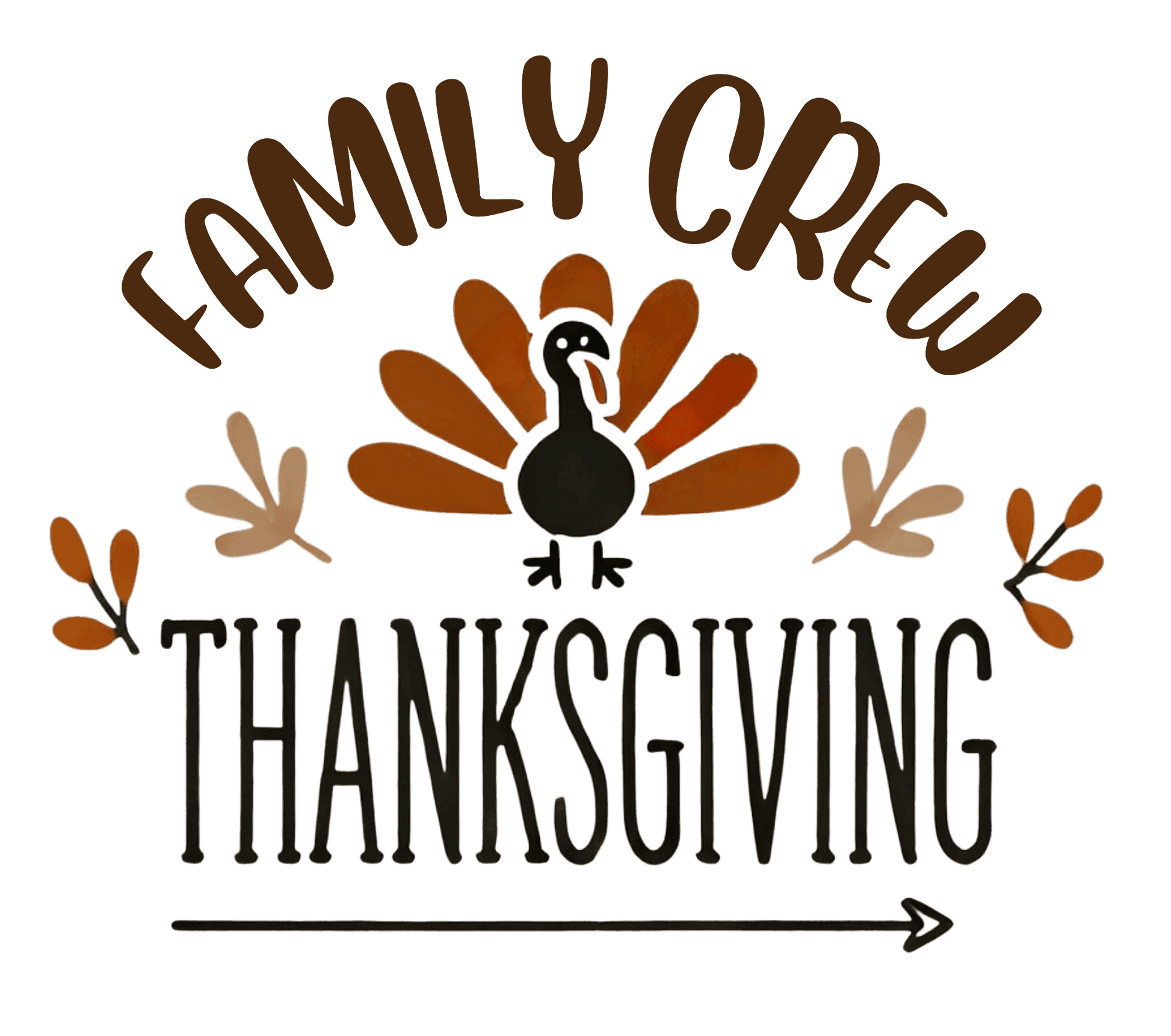 Thanksgiving Family Crew - Infant Fine Jersey Bodysuit - Whippie's