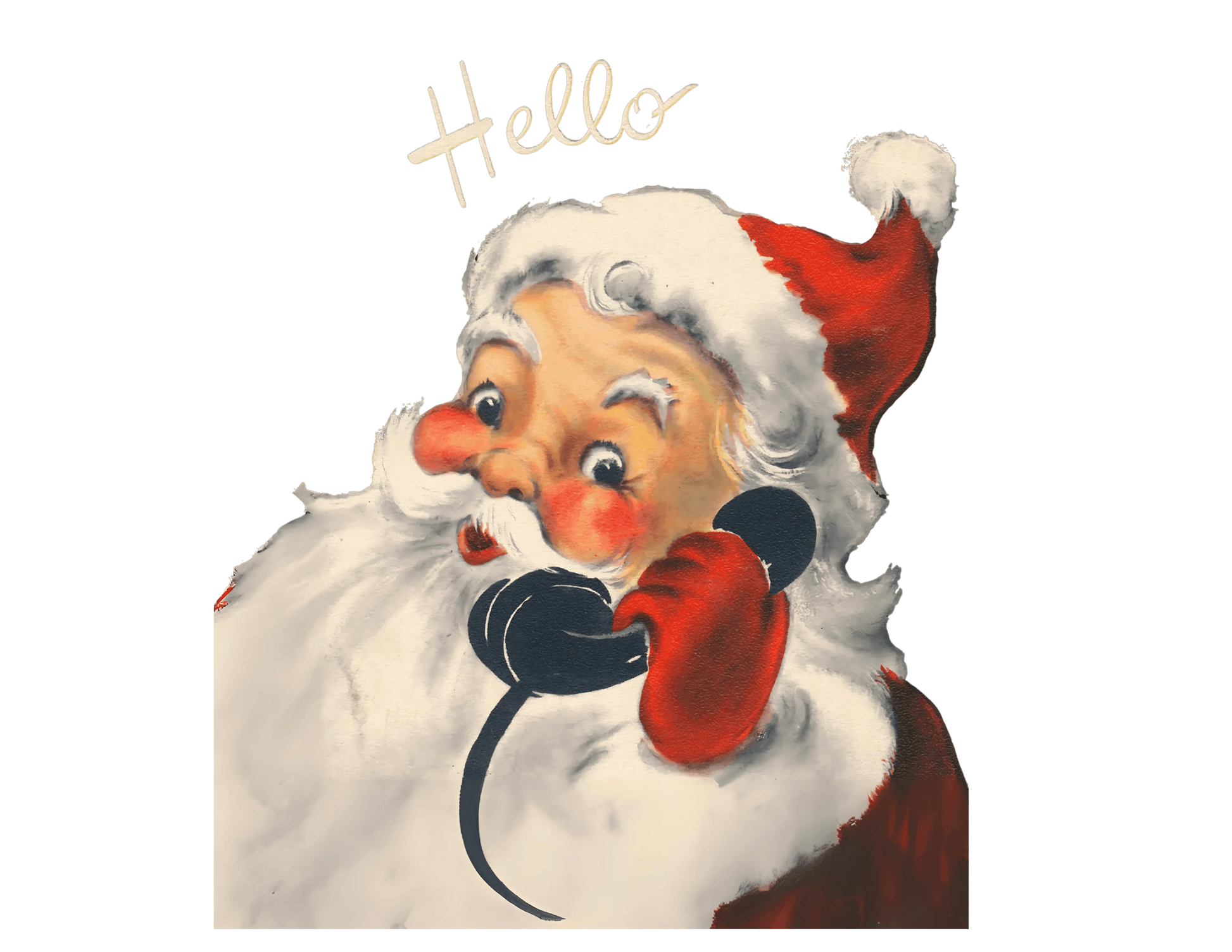 Santa's Calling to say Hello - Women's Tee - Whippie's