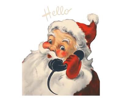 Santa's Calling to say Hello - Women's Tee - Whippie's