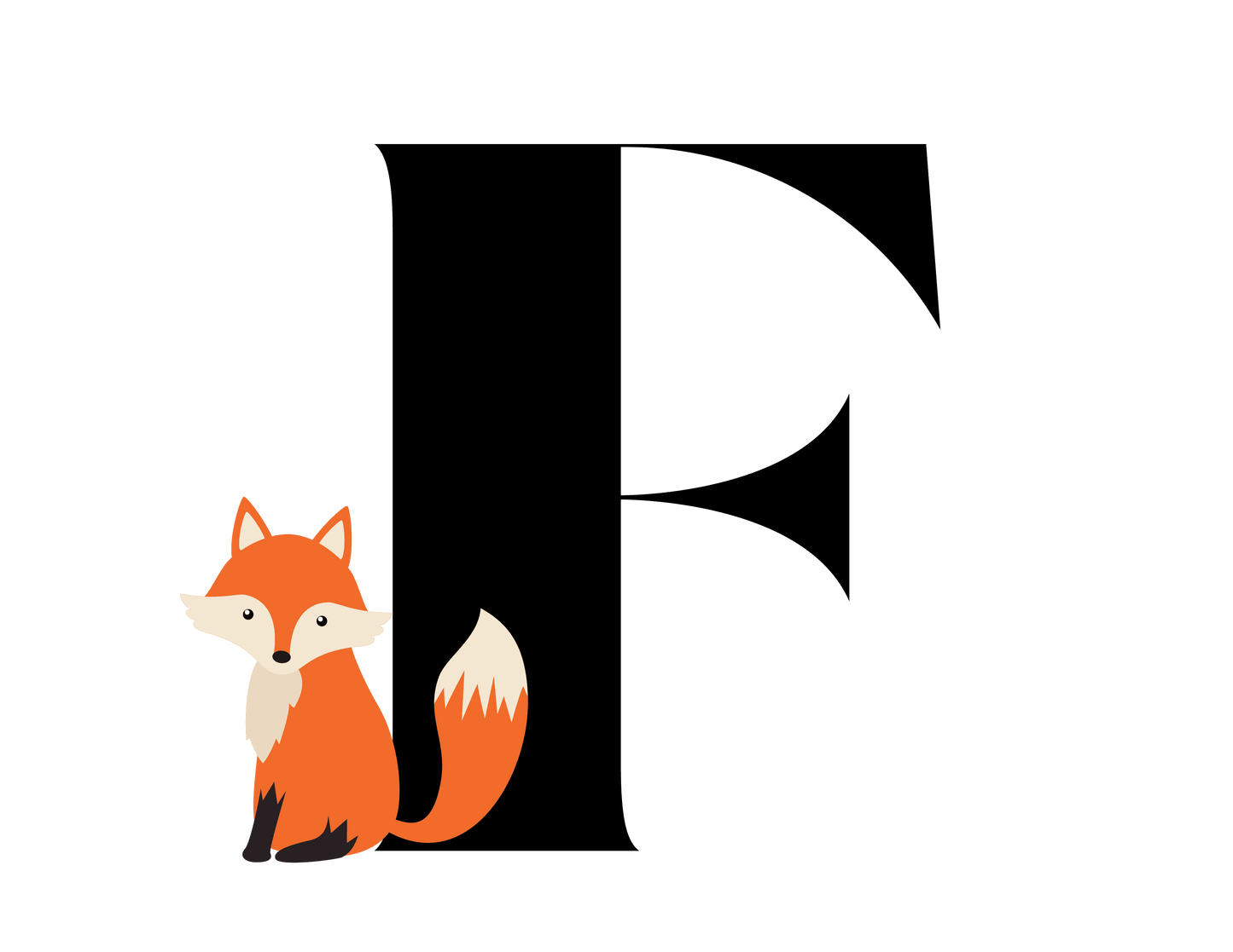 Alphabet Adventures: Letter F - Fox Onesie - Whippie's