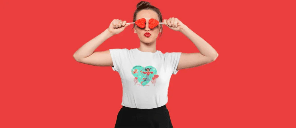 💖 Not Today Cupid! 💘 Women's Boyfriend Tee ✨ Love on your own terms! - Whippie's