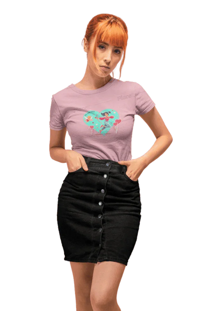 💖 Not Today Cupid! 💘 Women's Boyfriend Tee ✨ Love on your own terms! - Whippie's