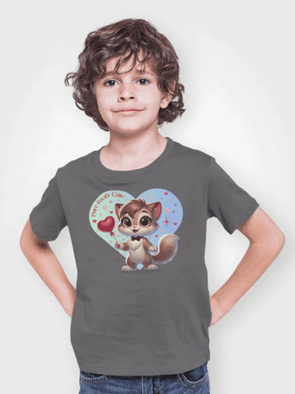 💙 Purr-fectly Cute😻 Kids Softstyle Tee ✨ Dapper style for your little man! - Whippie's