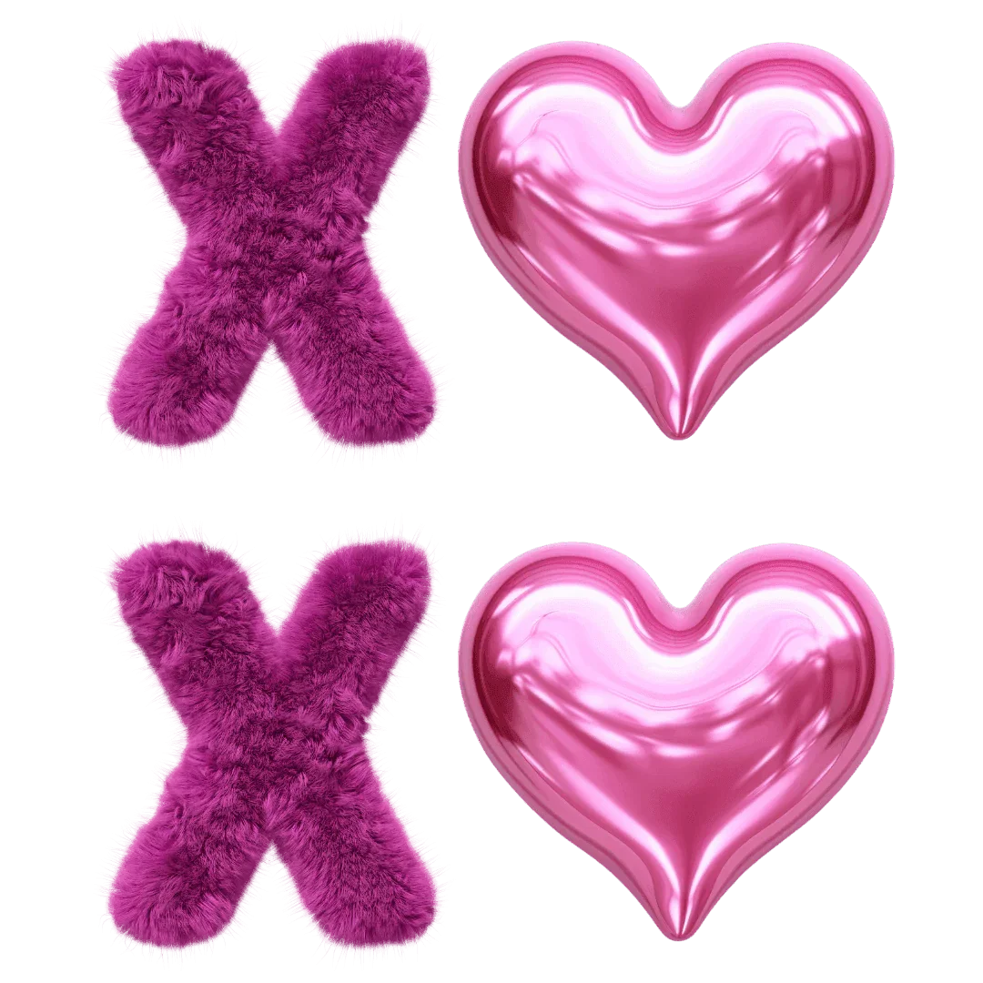 💖 XOXO Hugs & Kisses! 💜 Kids Softstyle Tee ✨ Spread the love with hugs and kisses! - Whippie's