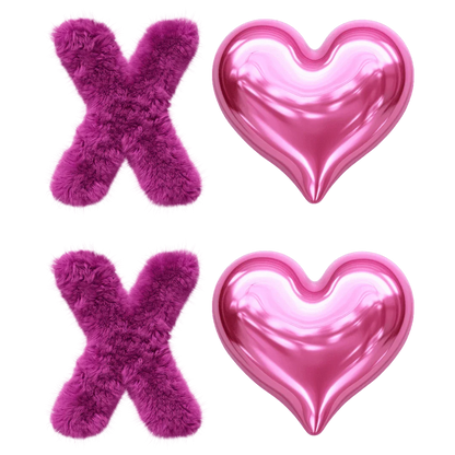 💖 XOXO Hugs & Kisses! 💜 Kids Softstyle Tee ✨ Spread the love with hugs and kisses! - Whippie's