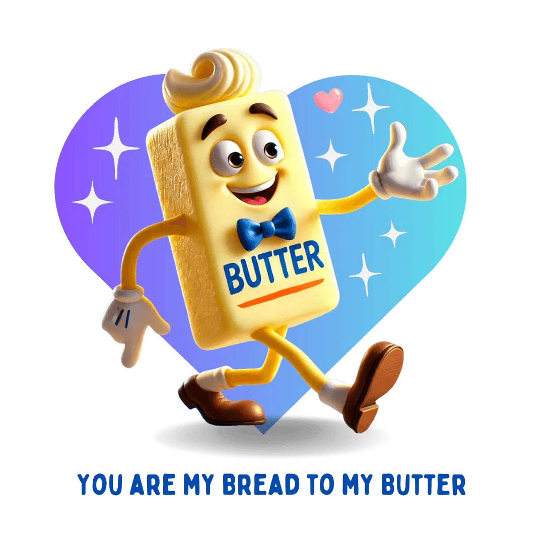 🍞 You're the Bread to My Butter! 🧈 Unisex Jersey Tee ✨ The perfect match! - Personalizable - Whippie's