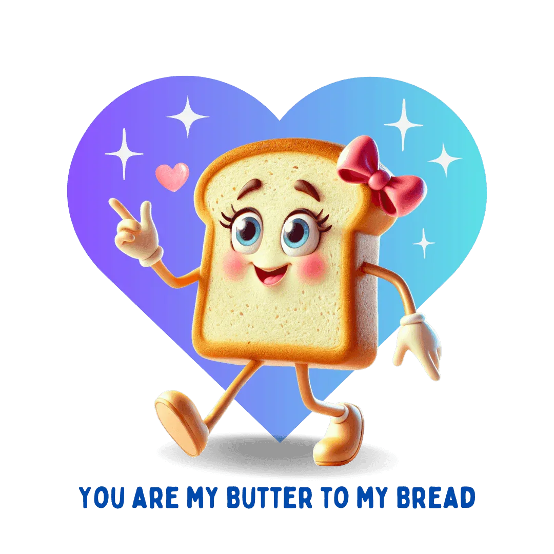🍞 You're the Butter to My Bread! 🧈 Unisex Jersey Tee ✨ The perfect match! - Personalizable - Whippie's