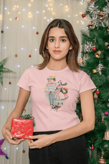 🎁 From the Two of Us! 🎄 Women's Tee ✨ Spread vintage holiday cheer! - Whippie's