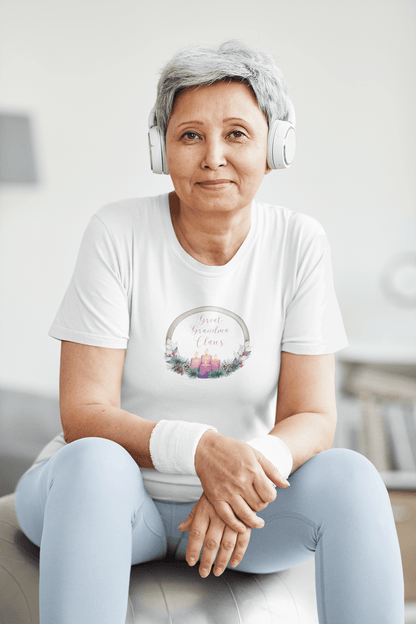 🕯️ Great Grandma Claus 👵🏼✨🎄 - Women's Softstyle Tee - Whippie's