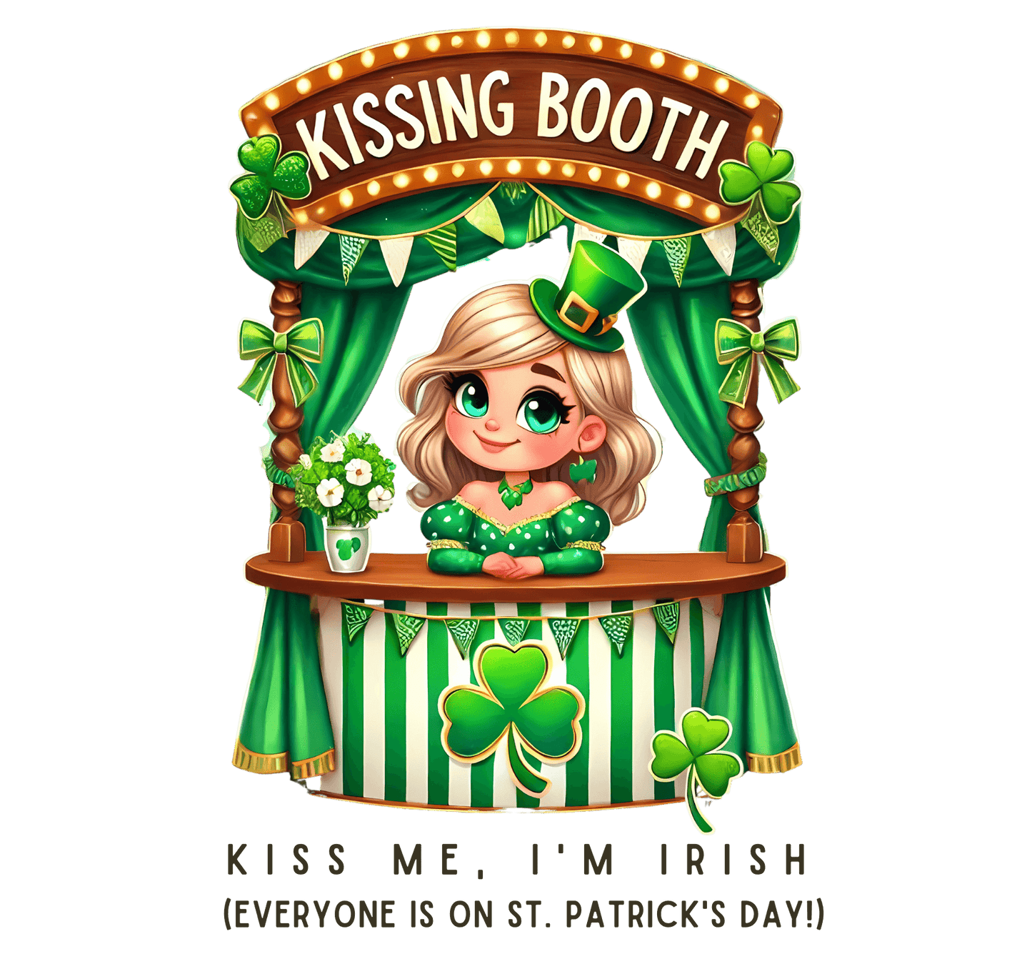 Kiss Me, I'm Irish - Everyone Is on St. Patrick's Day! 💋🍀 Unisex Ultra Cotton Long Sleeve Tee - Whippie's