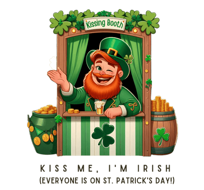 Kiss Me, I'm Irish - Everyone Is on St. Patrick's Day! 💋🍀 Irish Man - Unisex Ultra Cotton Long Sleeve Tee - Whippie's