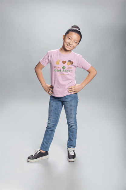 Peace, Love & Cookies Youth Tee - Spread the Love (and Cookies)! ✌️💖🍪 - Whippie's