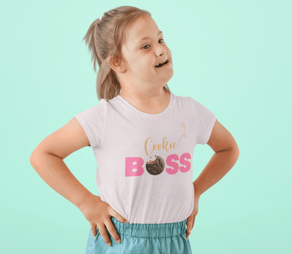 Cookie B🍪SS Youth Tee - Sweetest Job Ever! 🍪👑 - Whippie's