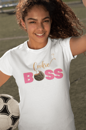 Cookie B🍪SS Women's Tee - Sweetest Job Ever! 🍪👑 - Whippie's