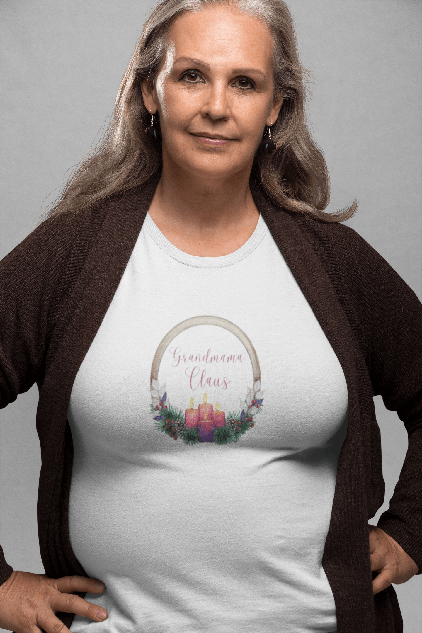 Grandmama Claus Tee - The Heart of Christmas 🤶🎄 - Women's Softstyle Tee - Whippie's