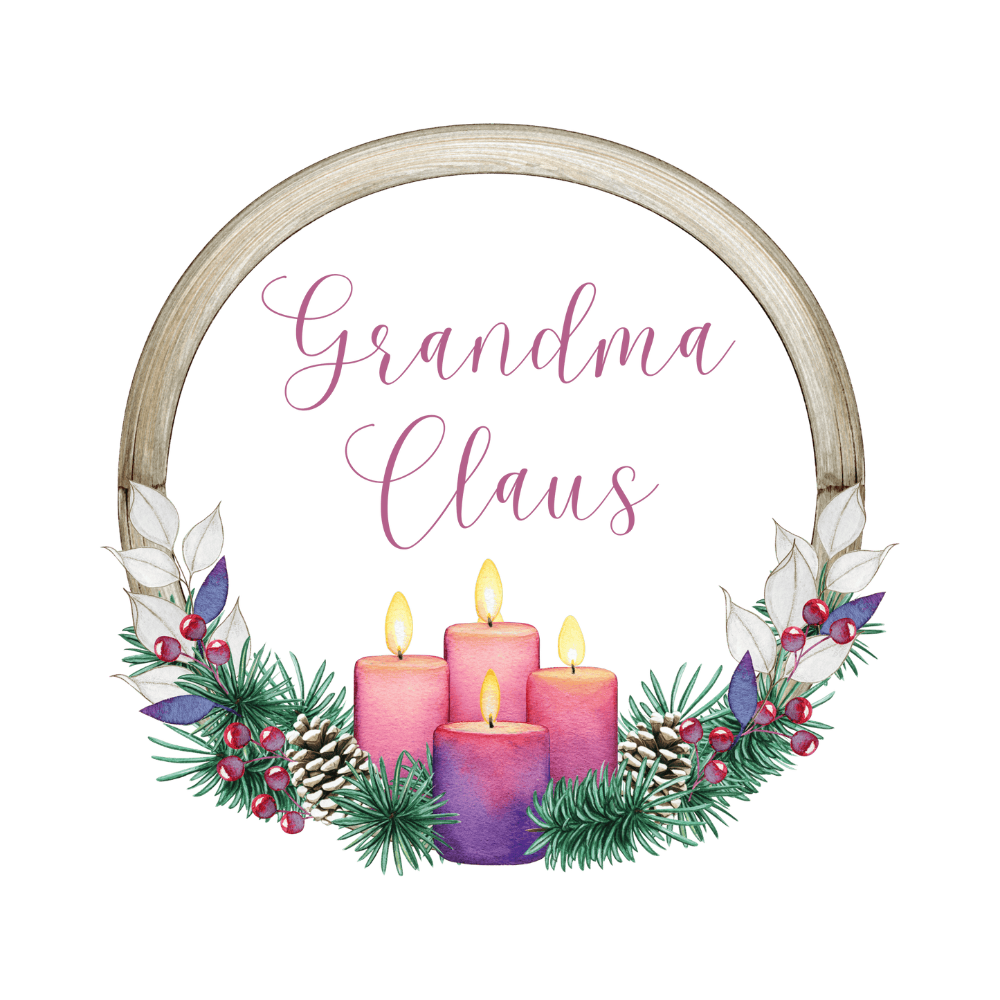 Grandma Claus Tee - Christmas Cheer! 🤶🎄 Women's Softstyle Tee - Whippie's