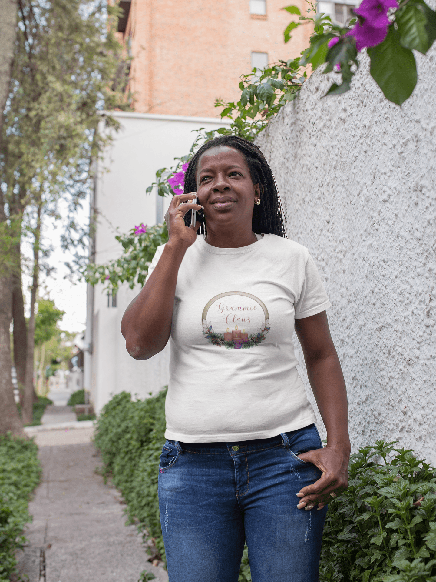 Grammie Claus Tee - Christmas Cheer! 🤶🎄 Women's Softstyle Tee - Whippie's