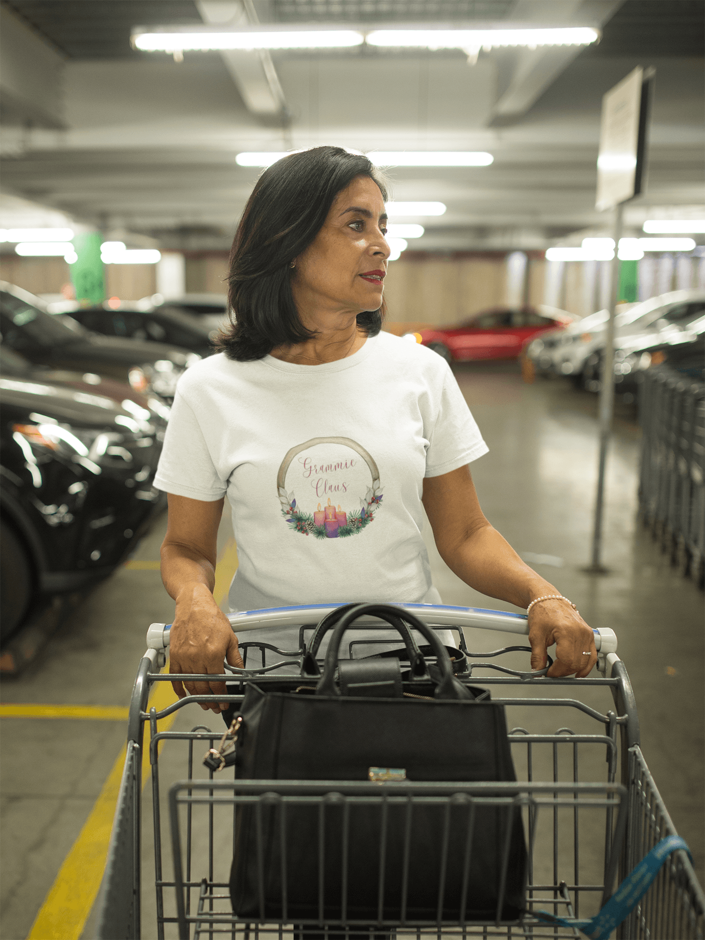 Grammie Claus Tee - Christmas Cheer! 🤶🎄 Women's Softstyle Tee - Whippie's