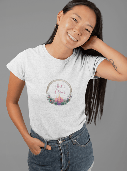 Sister Claus - Christmas Cheer! 🤶🎄 Women's Softstyle Tee - Whippie's