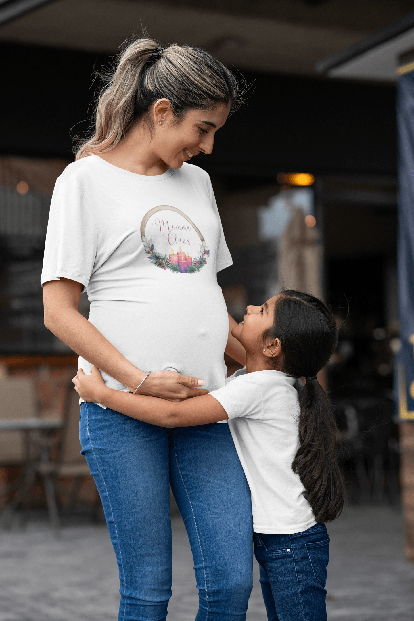 Mom Claus - Christmas Cheer! 🤶🎄 Women's Softstyle Tee - Whippie's