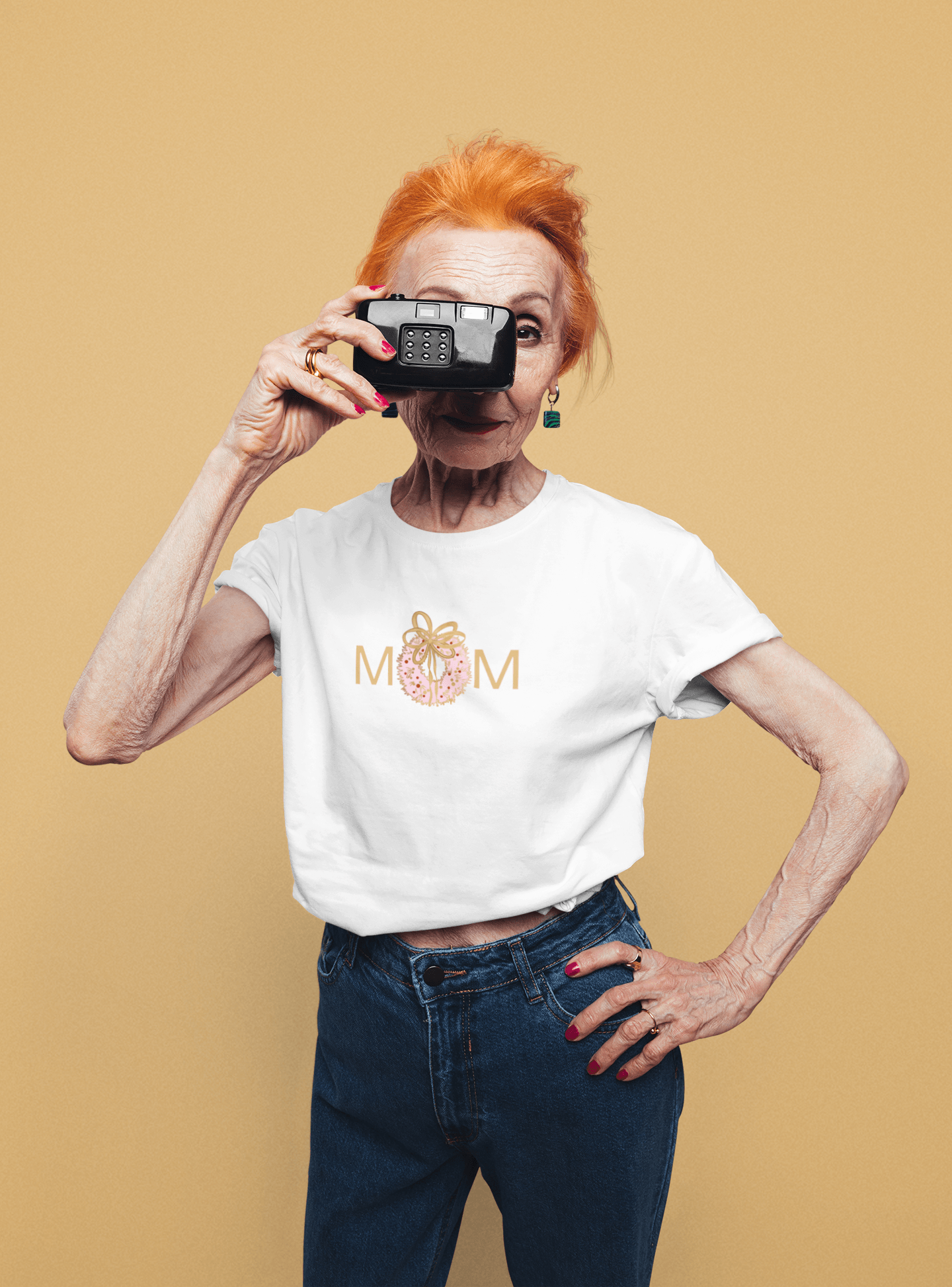 M🎀M - Christmas Wreath! 💖🎀 ✨🎄 Women's Softstyle Tee - Whippie's