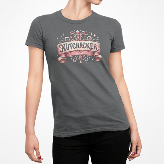 Nutcracker Crest - A Magical Christmas! 🎄 Women's Softstyle Tee - Whippie's