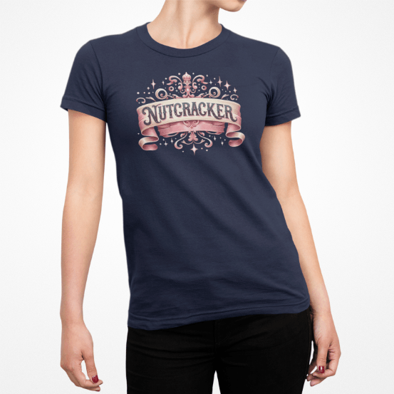Nutcracker Crest - A Magical Christmas! 🎄 Women's Softstyle Tee - Whippie's